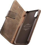 Cellularline Bookcover Iphone XR Folioblad Bruin leder