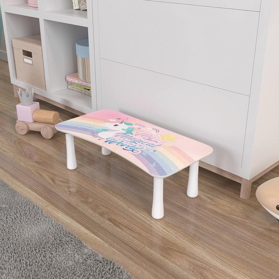 9 inch Kids massief hardhouten schattige stoel,Pine opstapje Kinderkrukje, met de hand beschilderd hout met geassembleerde vierpotige kruk, voor kinderen(rond hout