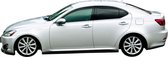 Chargespeed Sideskirts Lexus IS250 11/202005- 'BottomLine' (FRP)