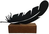 Mini urn - metaal in hout - inhoud 10ml - duurzaam Nederlands ontwerp en productie