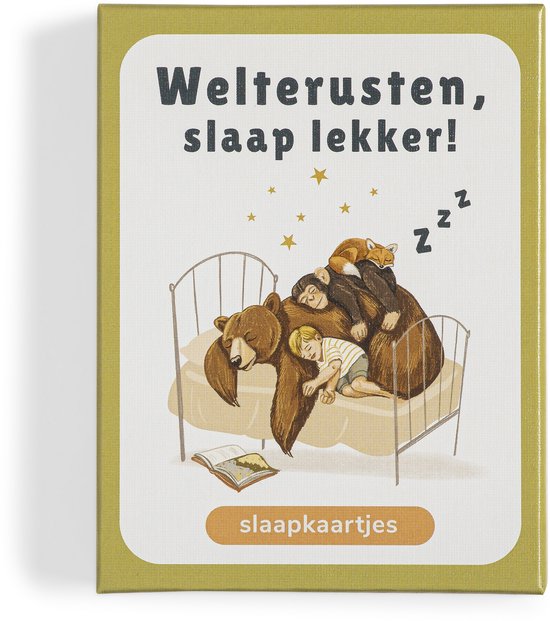 Welterusten, slaap lekker! Kaartenset - Ontspanning voor bedtijd