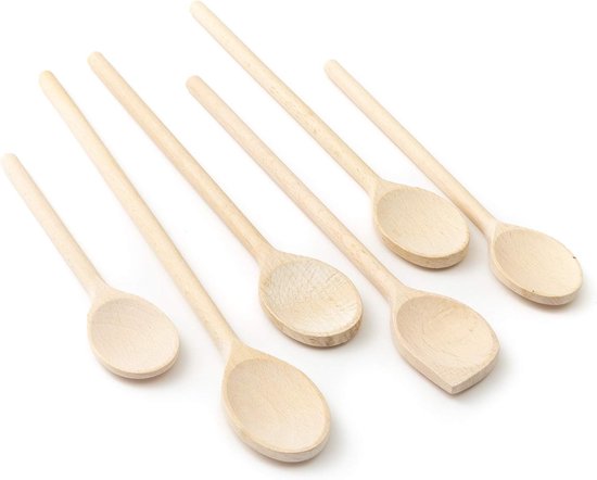 Good Grips Grote Houten Lepel - Keukenaccessoire - Geschikt Voor Het Bereiden Van Gerechten 1 Stuk Hout