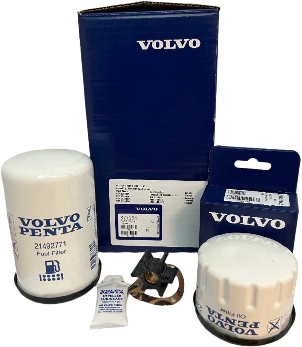 Volvo Penta servicekit 877194 voor 2001, 2002, 2003