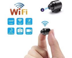 Nieuwe Mini HD 1080P Draadloze Wifi Beveiligingscamera met Cyclus Opname – Voor Buiten, Kamperen, Thuisgebruik Beschermhoes, Beveiligingscamera Draadloos