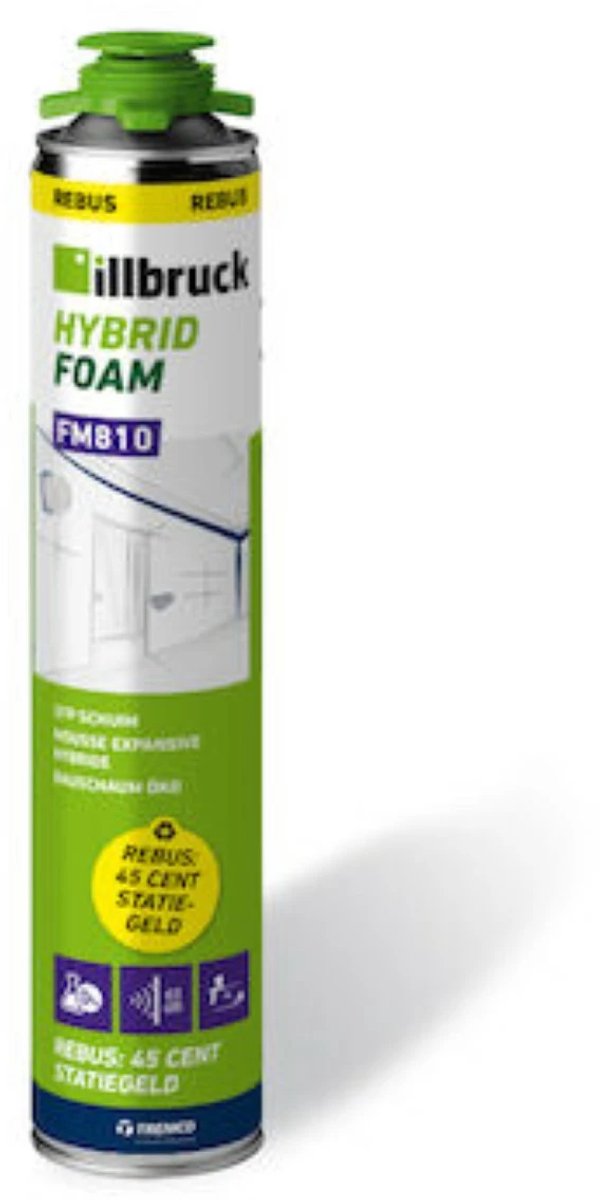Illbruck Purschuim STP schuim FM810 750ml - 100% isocyanaatvrij