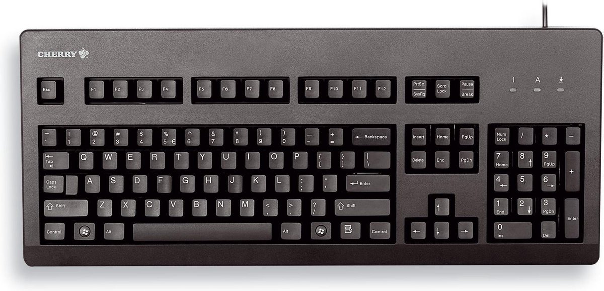 CHERRY G80-3000 toetsenbord USB QWERTY Amerikaans Engels Zwart