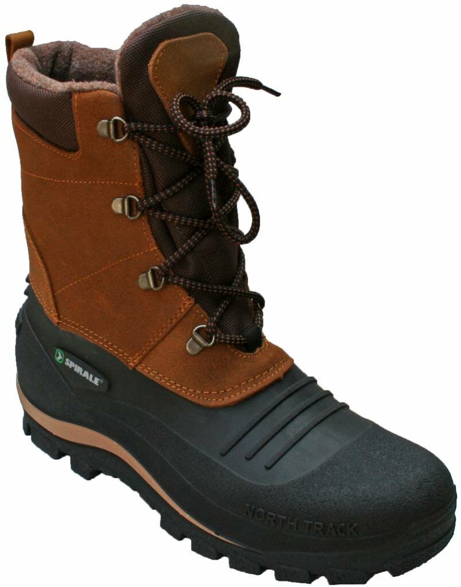 Spirale North Track Outdoorlaarzen Snowboots Dames Heren Kind Beige