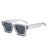 Zonnebril Vrouwen Mannen Trendy Vierkante Grijs Tinten Tortie Frame Mode 90 S Bri