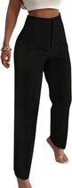 Pantalon Livano Femme - Chino - Pantalon de golf - Pantalon élégant - Avec ceinture élastique - Adultes - Zwart - XS