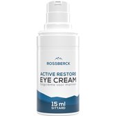 Rossberck Oogcrème Mannen - Tegen Wallen & Donkere kringen - Eye Cream - Gezichtscrème met Vitamine C & Cafeïne - 15 ml