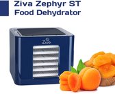 Bol.com Ziva Zephyr ST voedseldroger RVS | droogoven | dehydrator | 6 roestvast stalen drooglades - perfect voor het drogen van ... aanbieding