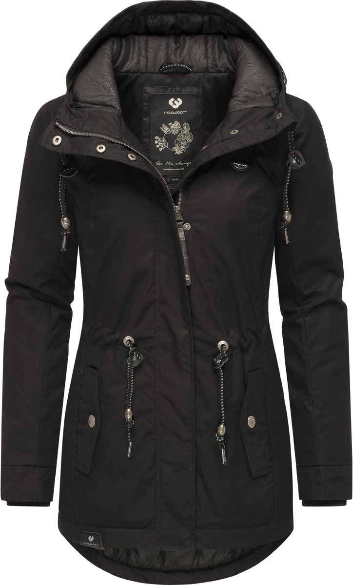 Ragwear Dames winterjas Monadis Black Label