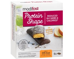 Modifast Protein Shape Reep Pure Chocolade & Sinaasappel - 3 x 6 x 31 gr - Voordeelverpakking