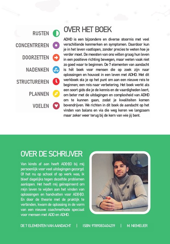 De 7 elementen van aandacht - [ADHD] - [2de druk]