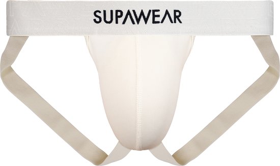 Jockstrap néon SUPAWEAR Ivoire - TAILLE M - Sous-vêtements pour hommes - Jockstrap pour hommes - Jockstrap pour hommes