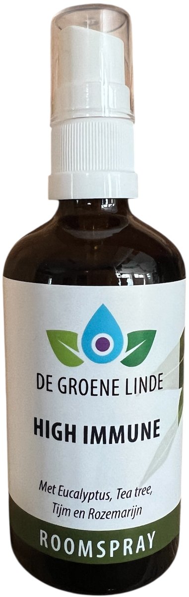 De groene linde - high immune - roomspray - 100 ml - 100% natuurzuiver