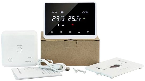 Danfoss Thermostaat Digitaal Slim Programmeerbaar Op Batterijen Type Tpone B