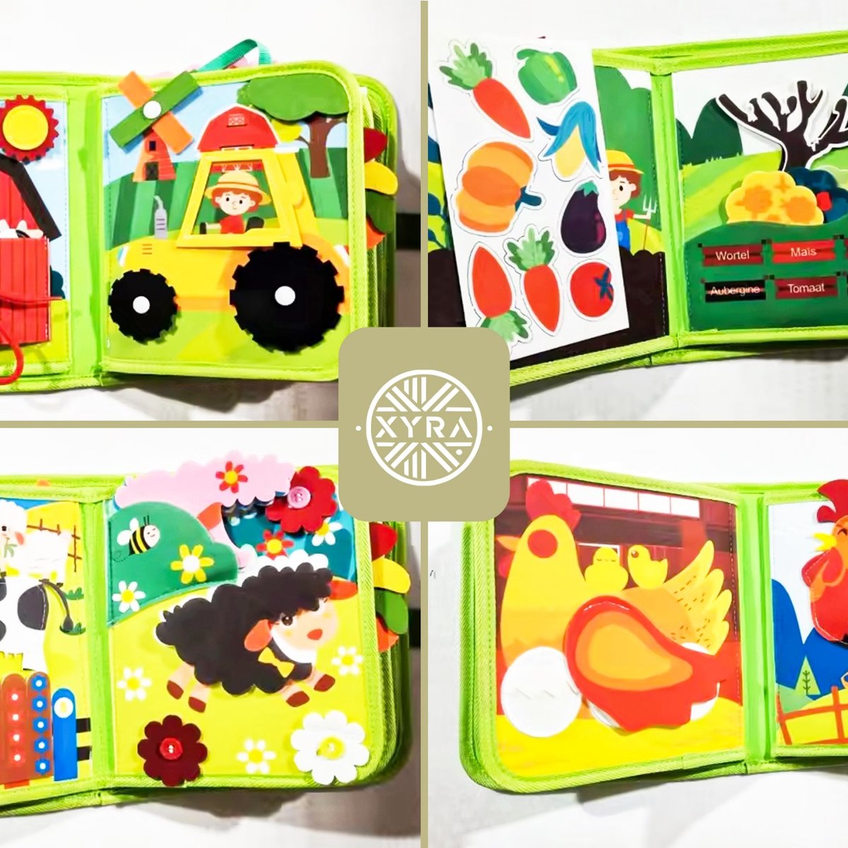 Mass Store - Montessori Activiteitenboek - Busy Board - Nederlands