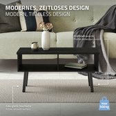 4 stks meubelpoten, schuine conische metalen poten mat goud zwart midden van de eeuw stijl meubelvoeten for bank kast tafel stoel kast bank doe-het- zelf projecten (Color : Black, Size : 35cm/13.8inc