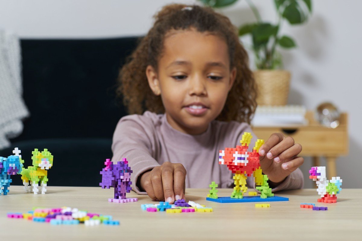 Plus-Plus Learn to Build dieren 275 delige bouwset - 3962 - Bouwspeelgoed - Constructiespeelgoed - Set met bouwstenen - Vanaf 5 jaar — afbeelding 13