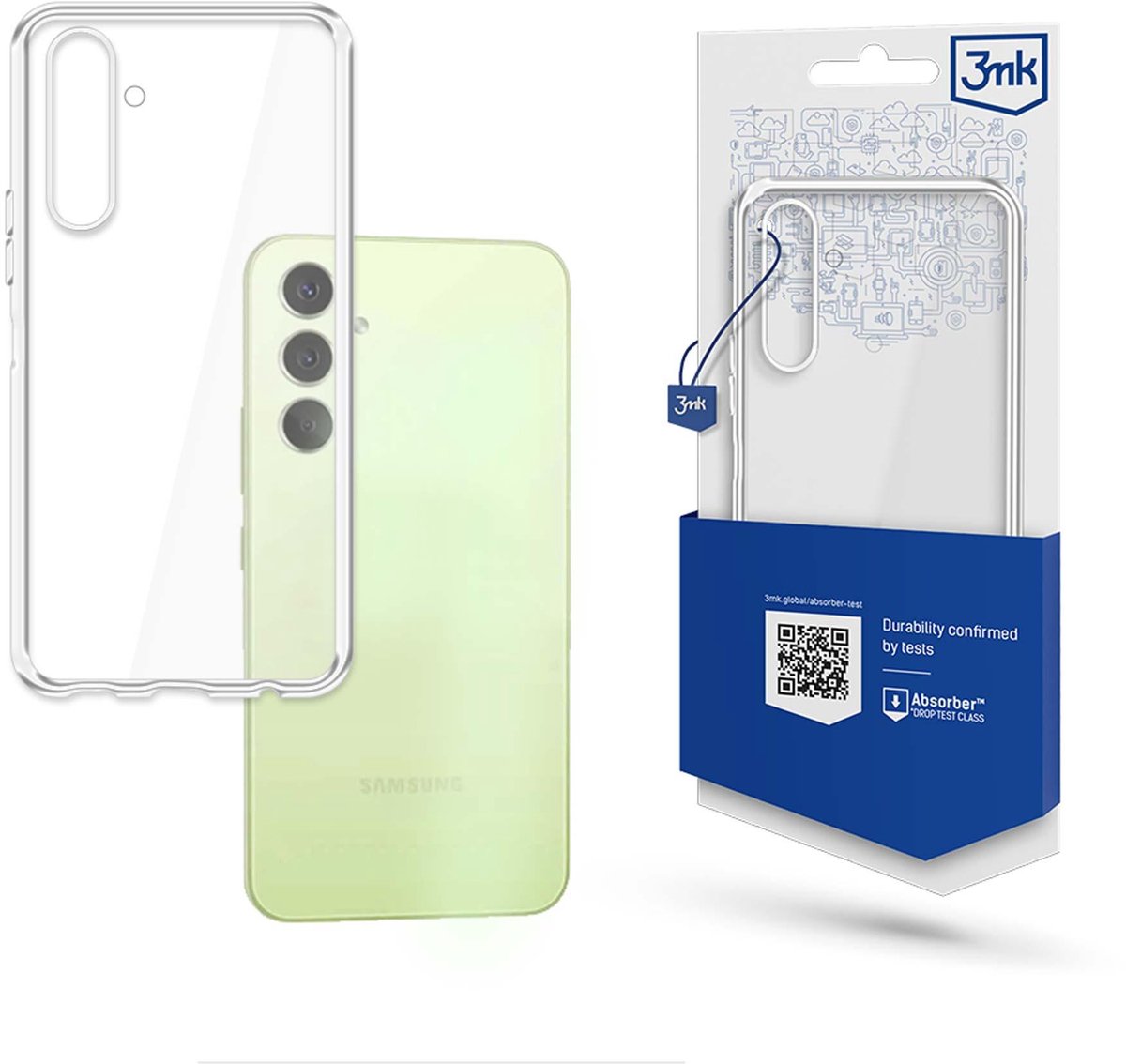 Hoesje voor Samsung Galaxy A14 5G – 3mk Clear Case