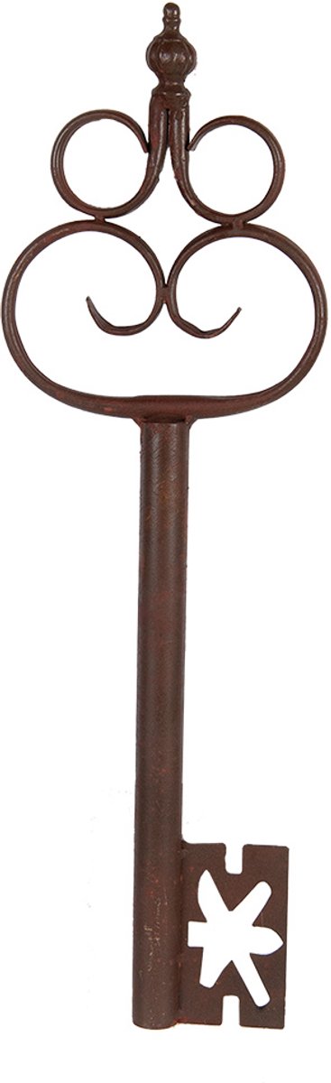 Decoratie Sleutel 17x3x54 cm Bruin Metaal