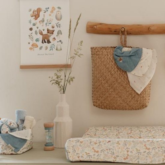 Little Dutch Poster - Maat A3 - Poster Kinderkamer Jongens & Meisjes - Multicolour - Forest Friends