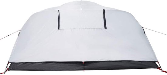 vidaXL Koepeltent 4-persoons - Waterdicht - Wit Kampeerten - Tent - Koepeltent - Campingtent - Vier Persoons Tent van Vidaxl — afbeelding 4