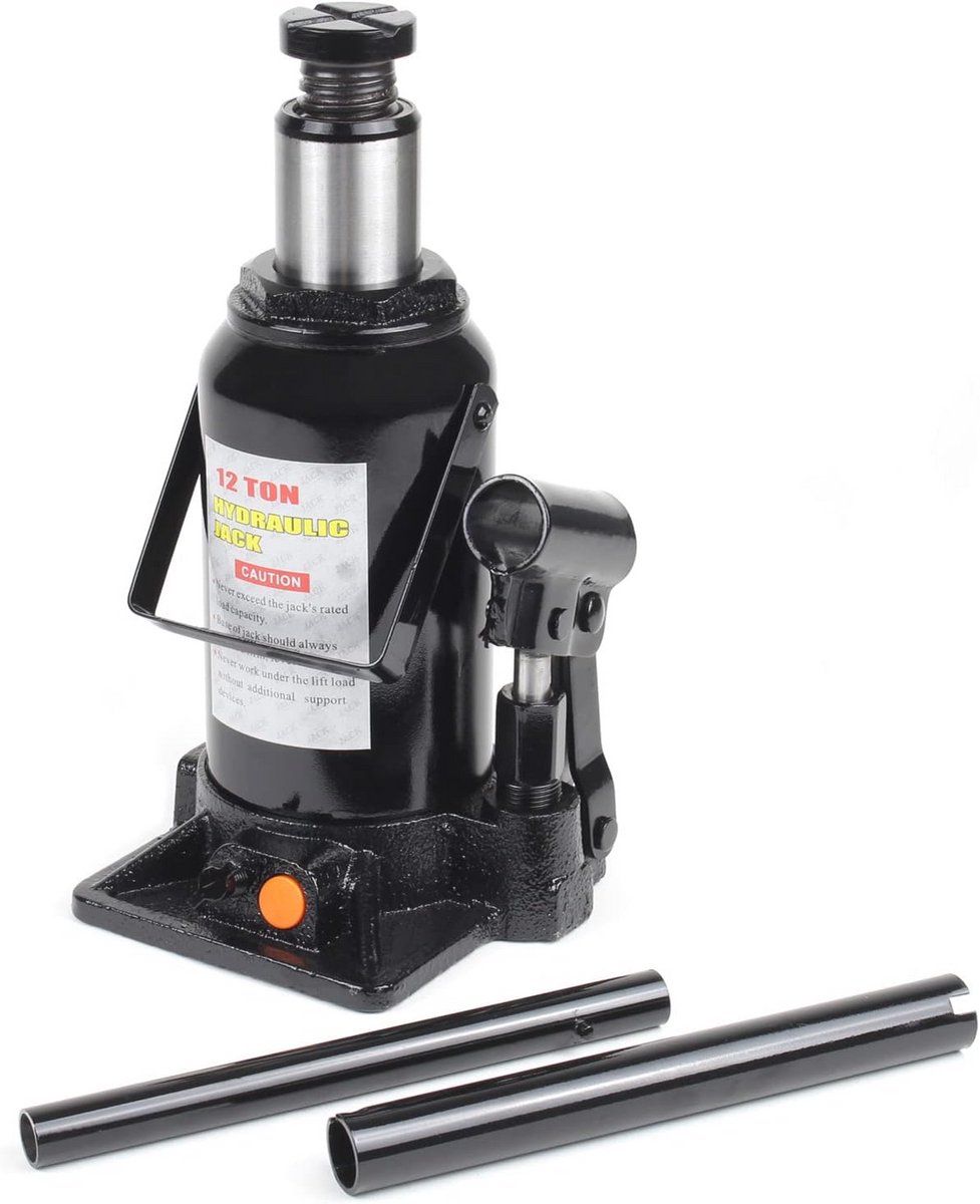Compacte hydraulische potkrik tot 12 ton met veelzijdig gebruik