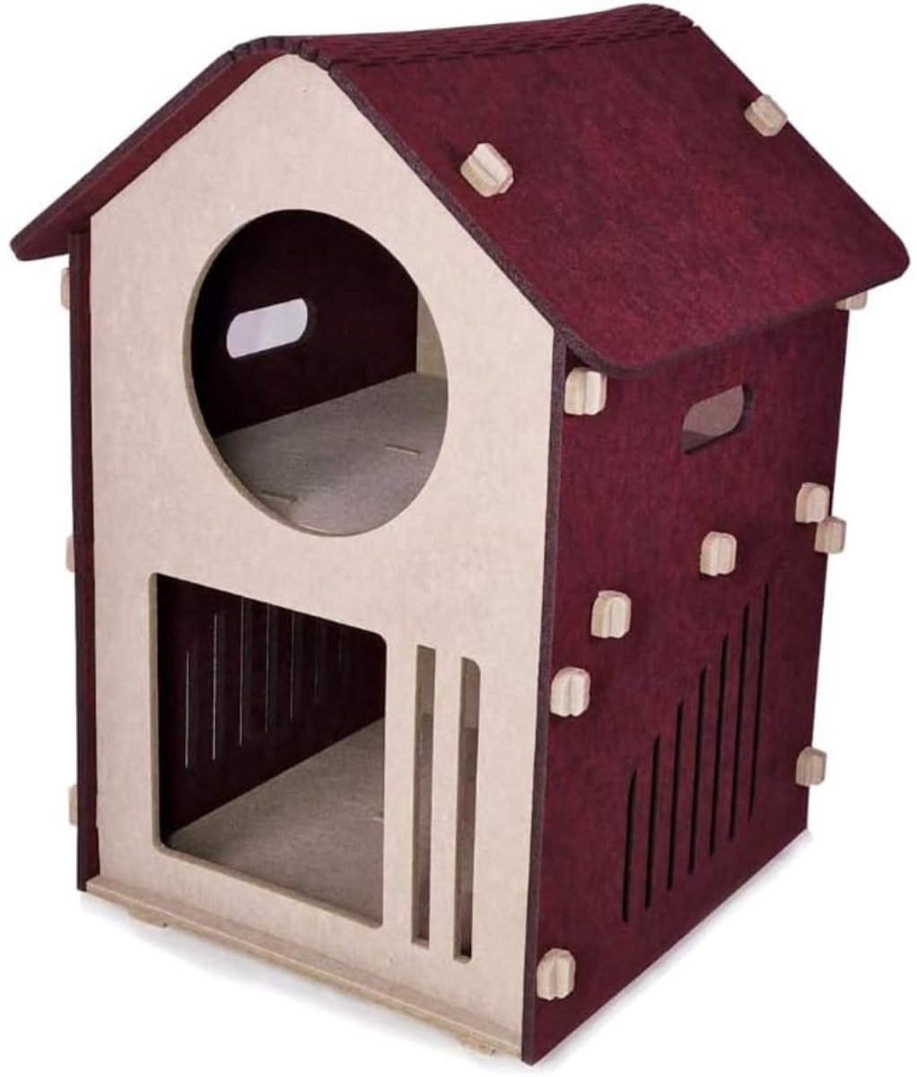 Kattenhuis voor Buiten - Kattenhok Binnen - Kattenbench - Kattenren