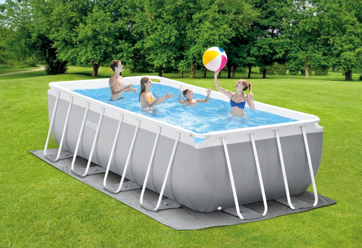 Intex Prism Frame kit piscine avec pompe de filtration - 488 x 244 x 107 cm