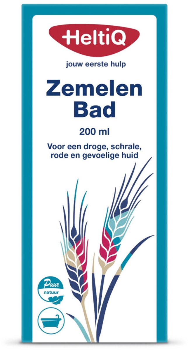 HeltiQ Zemelen Bad - 2 x 200 ml - Voordeelverpakking
