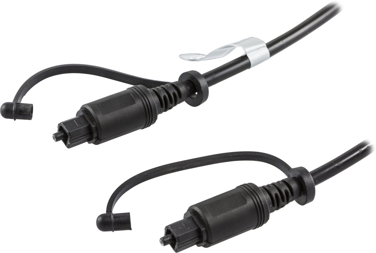 Deltaco TOTO-15 audio kabel 5 m Toslink Zilver