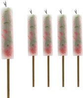 Tuinfakkel Groen/Roze VONK! XL Fakkel 5 stuks - Geschikt voor Buiten - 11 branduren