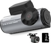 Bol.com Gooala® Dashcam Ultra 4K voor Auto Voor en Achter- 4K & 1080P - Beeldscherm & App opnames - Inclusief 64GB SD Kaart aanbieding