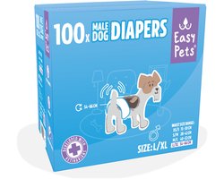 EasyPets Hondenluiers Reu L/XL 100 stuks