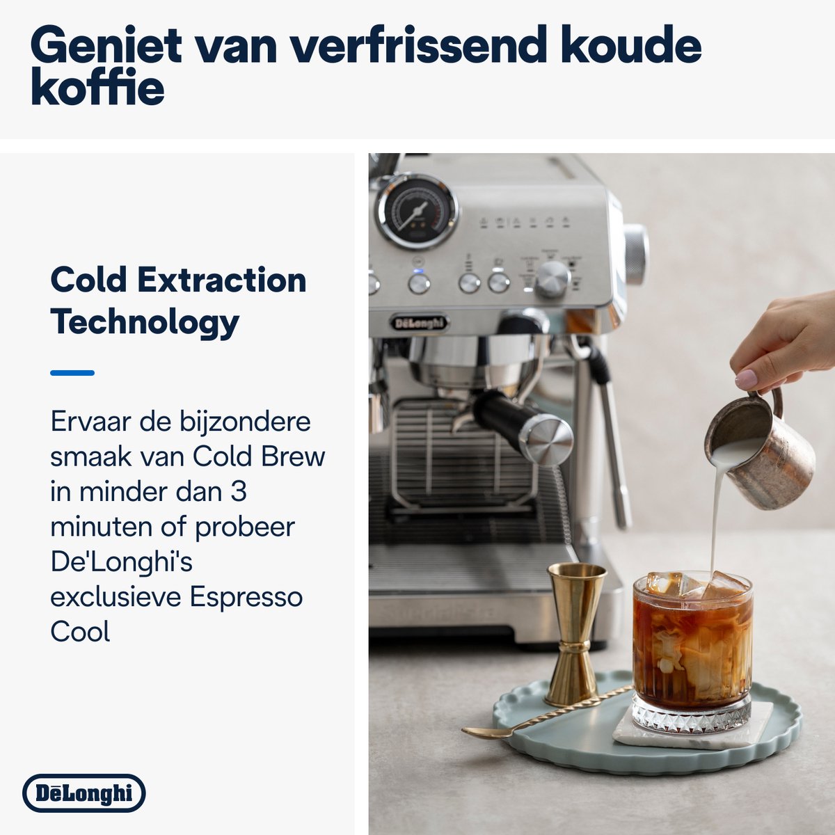 De'Longhi La Specialista Opera EC9555.M - Pistonmachine met bonenmaler - Metal - Cold Breg — afbeelding 7