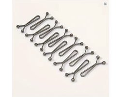 3 stuks Multifunctionele Clips - Sjaalclips - Hijab Clip - Mouwenclips - Mouwen klem - Kraagclips - Mouwhouders - Modeclips - Mouwklemmen - Broekspijp klem - Broekspijp Omvouwen Clip