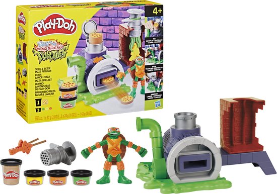 Play-Doh Teenage Mutant Ninja Turtles Slice & Blast Pizza Speelset