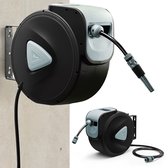 Bol.com Hortensus Tuinslang Haspel 15m – Wandslangbox Automatisch – Tuinslanghaspel met Muurbevestiging – Knikvrije Tuinslang – ... aanbieding