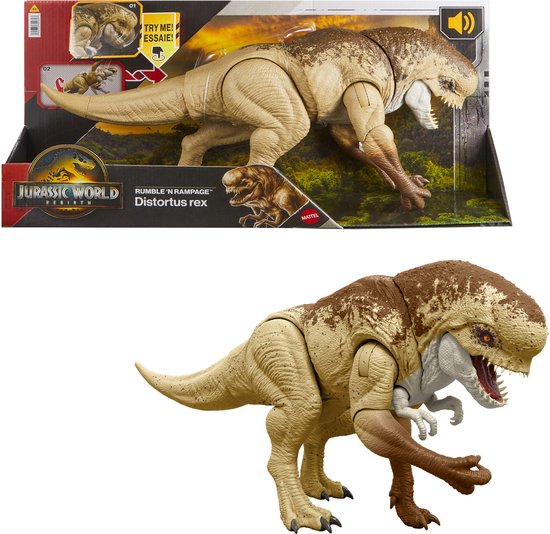 Jurassic World Rebirth - Schurkachtige Dino - Distortus Rex