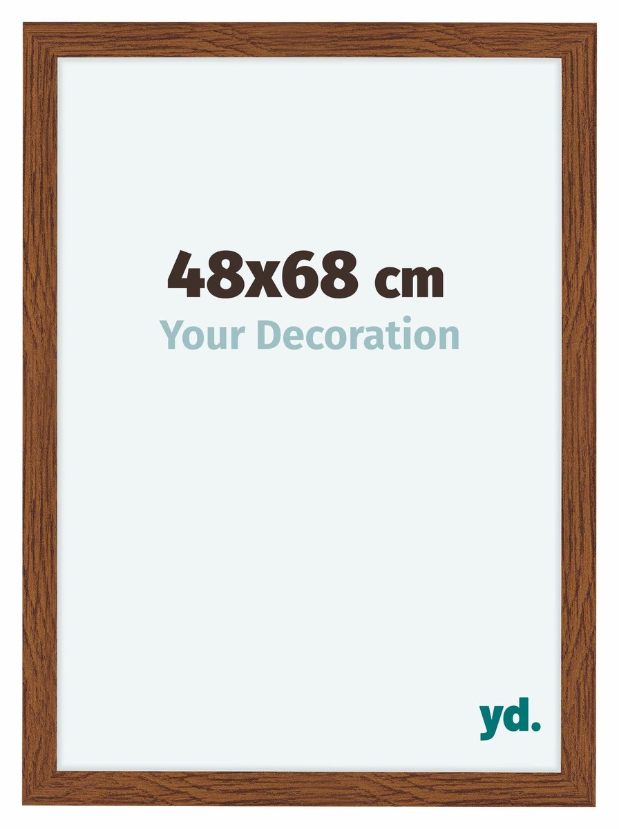 yd. Your Decoration - Fotolijst 48x68 cm - MDF - Eiken Rustiek - Como