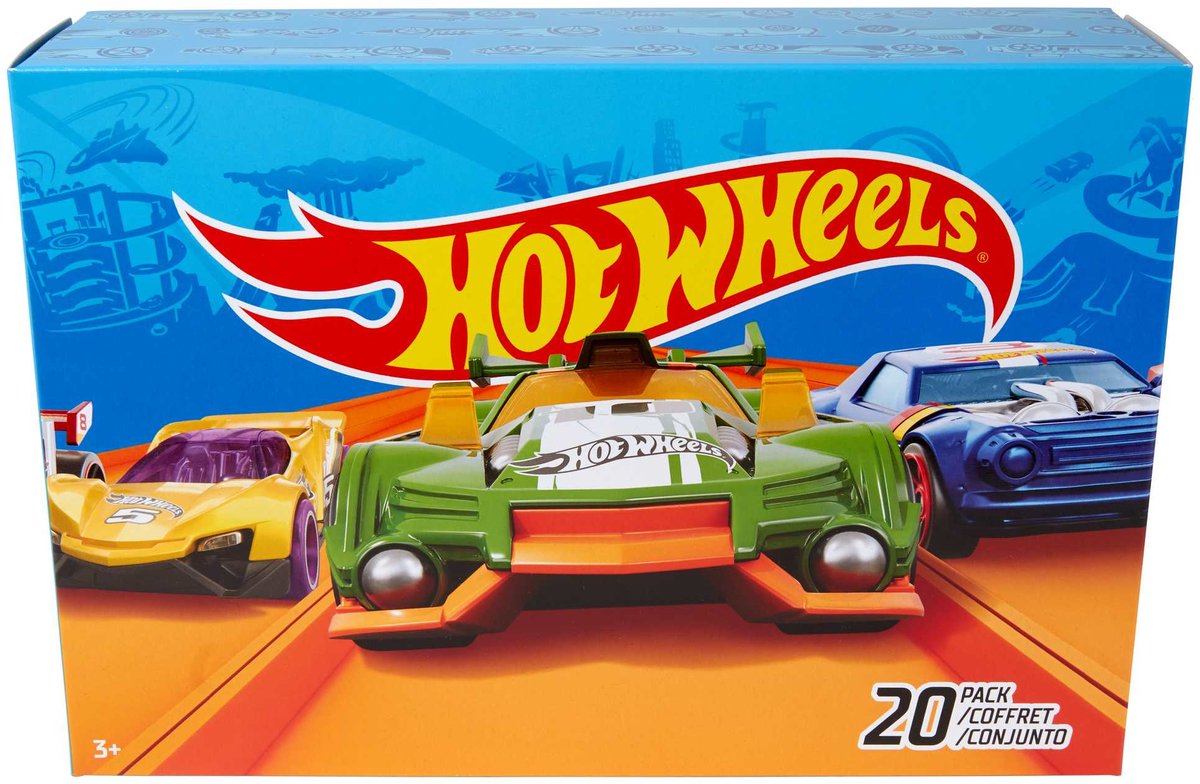 Bol.com Hot Wheels Autootjes Set 20-pack DXY59 - 20 Stuks Voertuigen aanbieding