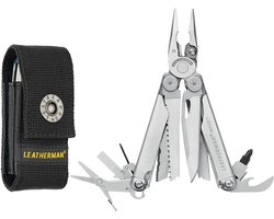 Leatherman Wave®+ multitool - 18 functies - zilver - Allrounder