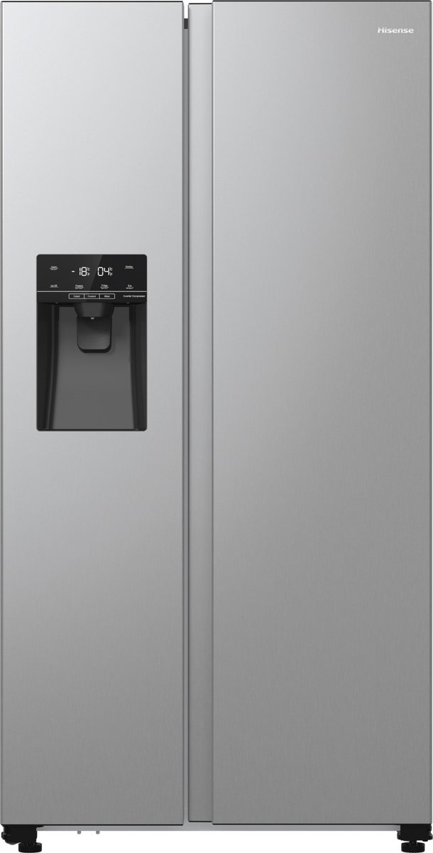 Hisense Rs5p535npce - Amerikaanse Koelkast Breedte 91.5 Cm Hoogte 178.6 Inhoud 376 L Nofrost