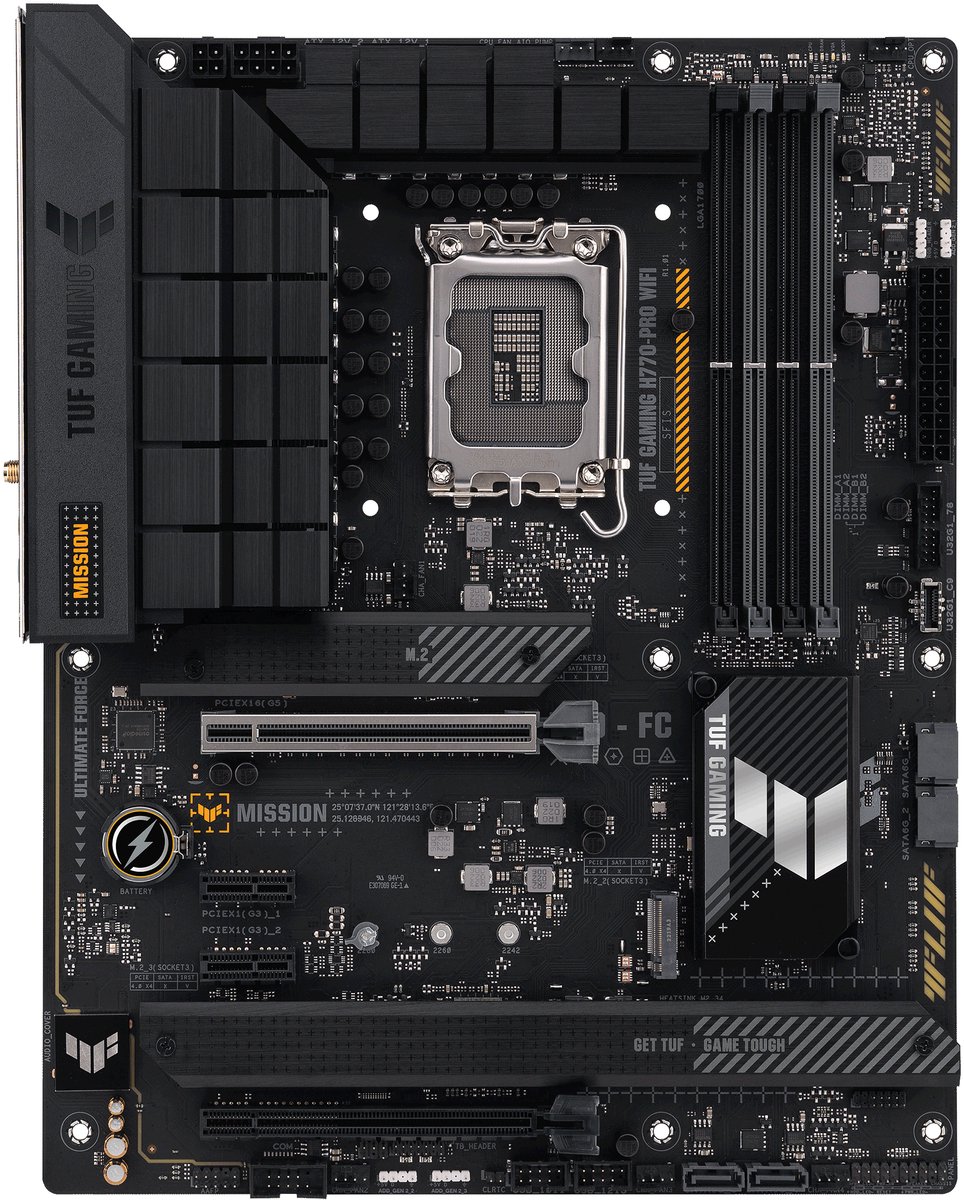 Moederbord Intel ASUS TUF GAMING H770-PRO WIFI
