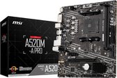 Bol.com MSI A520M-A PRO - Moederbord - Micro ATX - AMD A520 - AM4 Socket aanbieding
