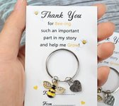 Akyol - Sleutelhanger teachers -armband - Gift - Cadeau - sleutelhanger voor jou leraar - cadeau voor juf- afscheidscadeau leraar - kerst cadeau voor lerares -juffendag cadeau - juffendag - cadeau voor de leraar