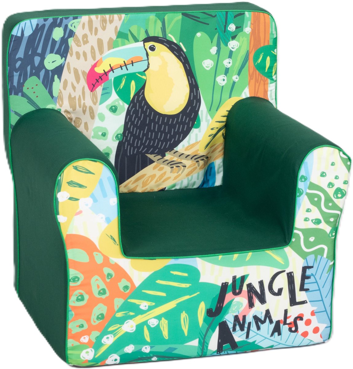 Kinderzetel Toekan Peuterstoel - Kinderfauteuil - Kinderbank - Kindersofa - Kinder fauteuil - Kinderzeteljes peuters - Kinder zetel - Kinderstoel - kinderfauteuils - Speelgoed 1 jaar - Gomoor