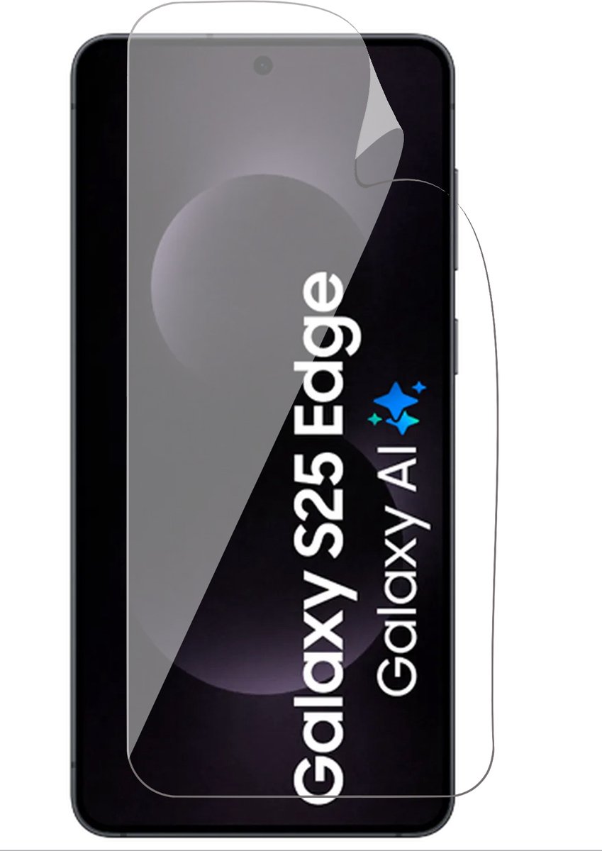 Screenprotector geschikt voor Samsung Galaxy S25 Edge - 1x FlexGuard Screen Protector